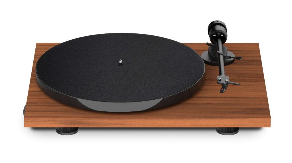 Pro-Ject E1 BT Platenspeler Voorversterkt Bluetooth walnoot, Niet ingevuld, Niet ingevuld, Nieuw, Niet ingevuld