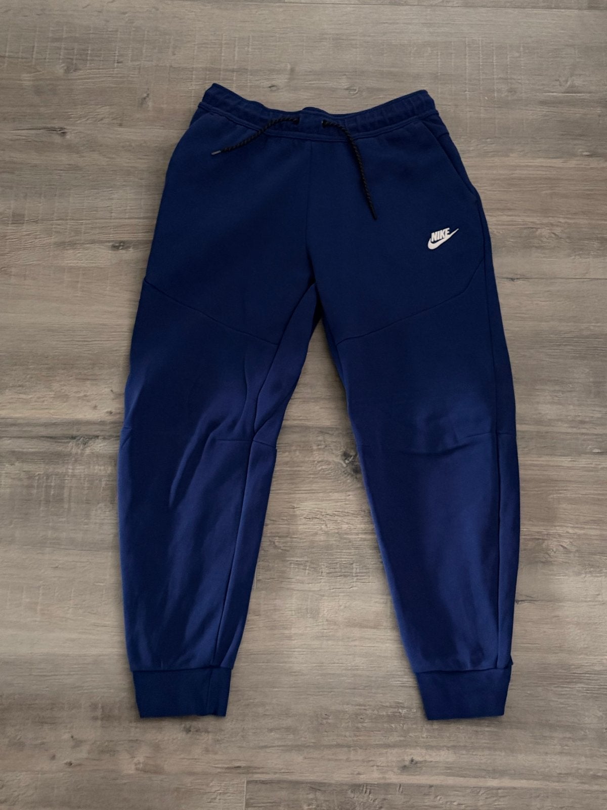 Nike Tech Fleece Joggingbroek - Maat L, Ophalen of Verzenden, Zo goed als nieuw, Maat 52/54 (L), Blauw