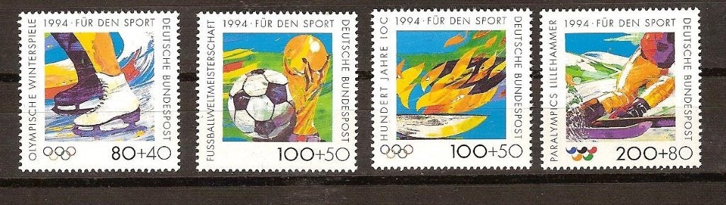 BRD 1717-1720 pf, Ophalen of Verzenden, BRD, Postfris