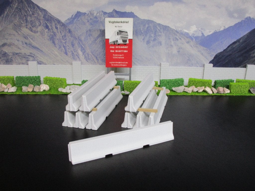 lading 3d print beton bariers eigen fabricaat ex oplegger, Hobby en Vrije tijd, Ophalen of Verzenden, Nieuw, Bus of Vrachtwagen