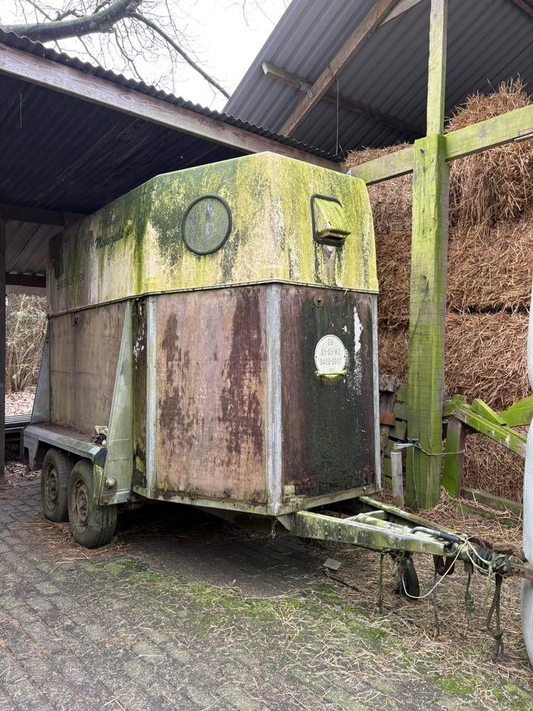 Oude paardentrailer te koop, Ophalen of Verzenden