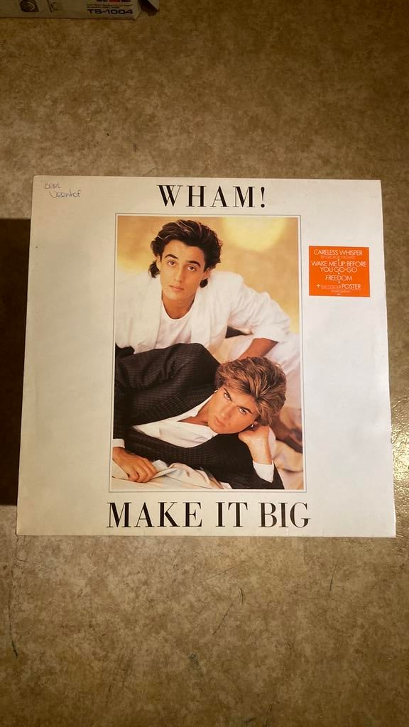 Wham! Make It Big LP, Cd's en Dvd's, Vinyl | Pop, Ophalen of Verzenden, Gebruikt, 12 inch