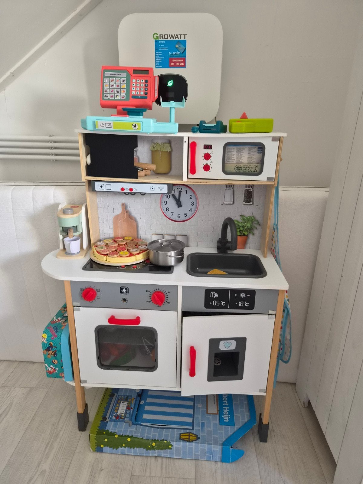 keukentje met uitbreiding en ah winkel, Kinderen en Baby's, Speelgoed | Speelkeukens, Ophalen
