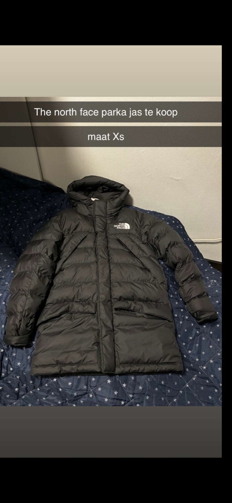 The North Face Parka Jas Zwart Maat XS, Ophalen of Verzenden, Zo goed als nieuw, Maat 46 (S) of kleiner, Zwart