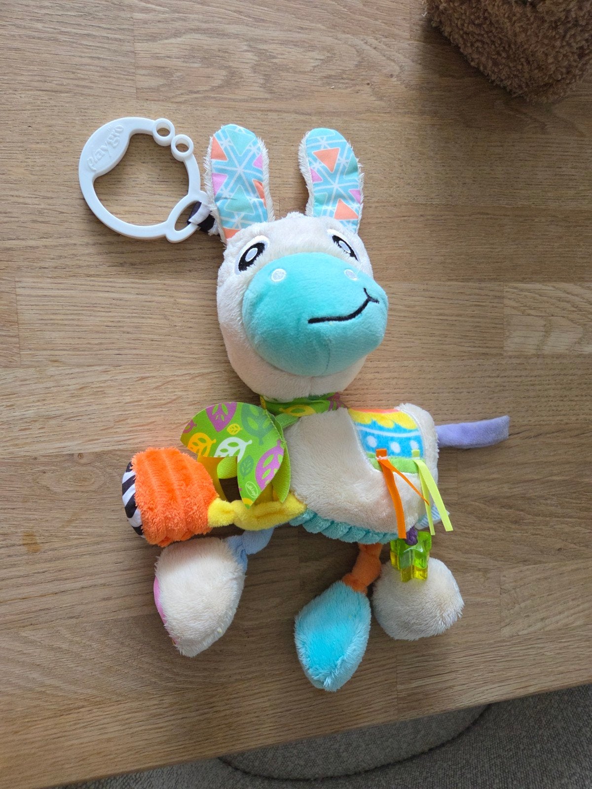 Playgro Lama, Ophalen of Verzenden, Zo goed als nieuw, Rammelaar, Met geluid