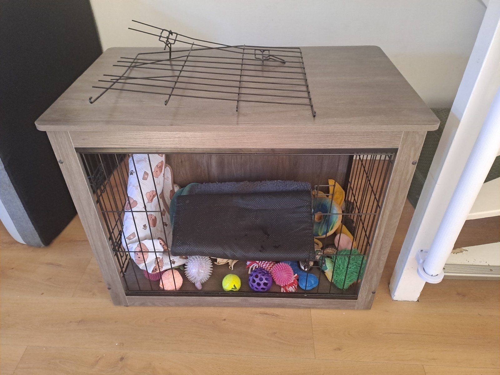 Honden bench, Dieren en Toebehoren, Ophalen, Zo goed als nieuw