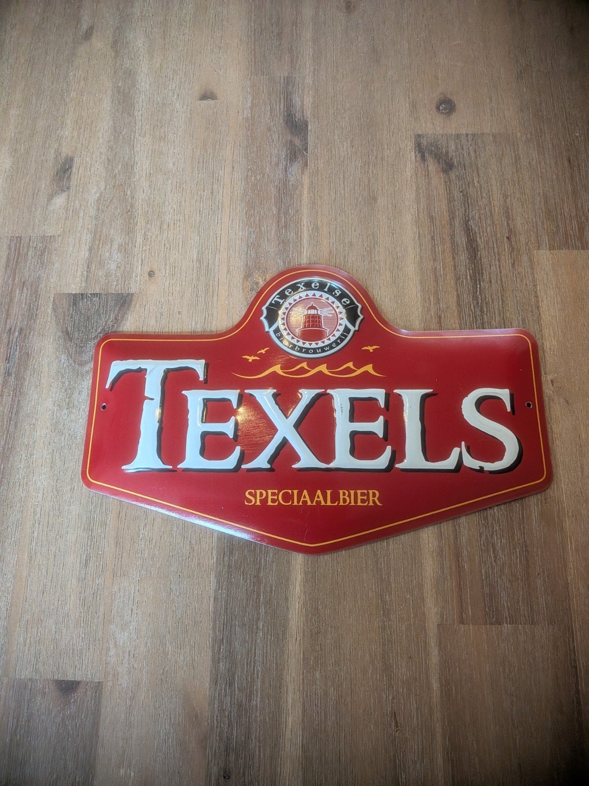 Texels Speciaalbier  Reclamebord, Ophalen of Verzenden