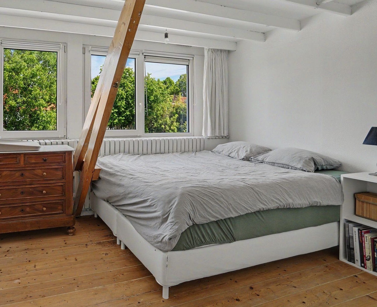 IKEA boxspring, Ophalen, Gebruikt, Tweepersoons