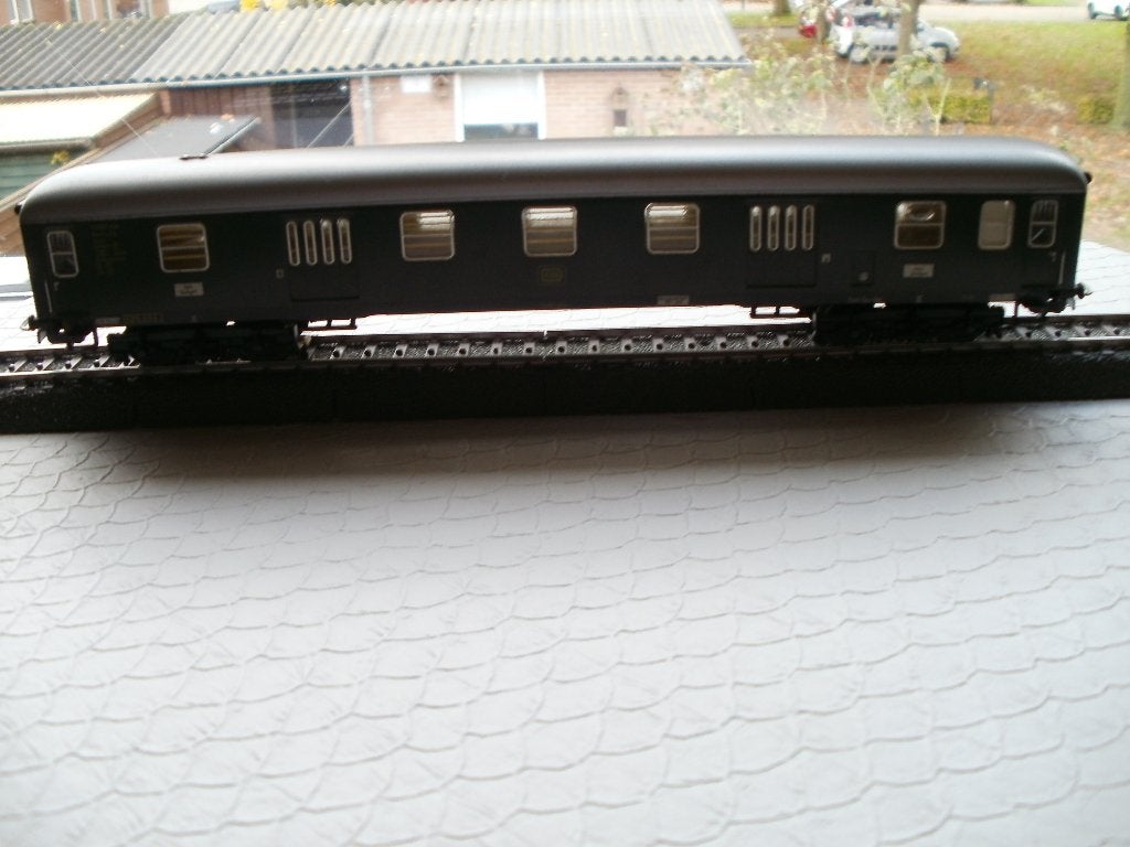Marklin Ho Bagagerijtuig no 4044 met verlichting., Hobby en Vrije tijd, Modeltreinen | H0, Wisselstroom, Gebruikt, Wagon, Ophalen of Verzenden