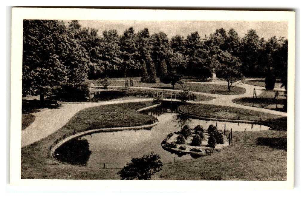Bosschenhoofd, Retraitehuis Seppe - Tuin, Verzamelen, Ophalen of Verzenden, 1940 tot 1960, Ongelopen, Noord-Brabant