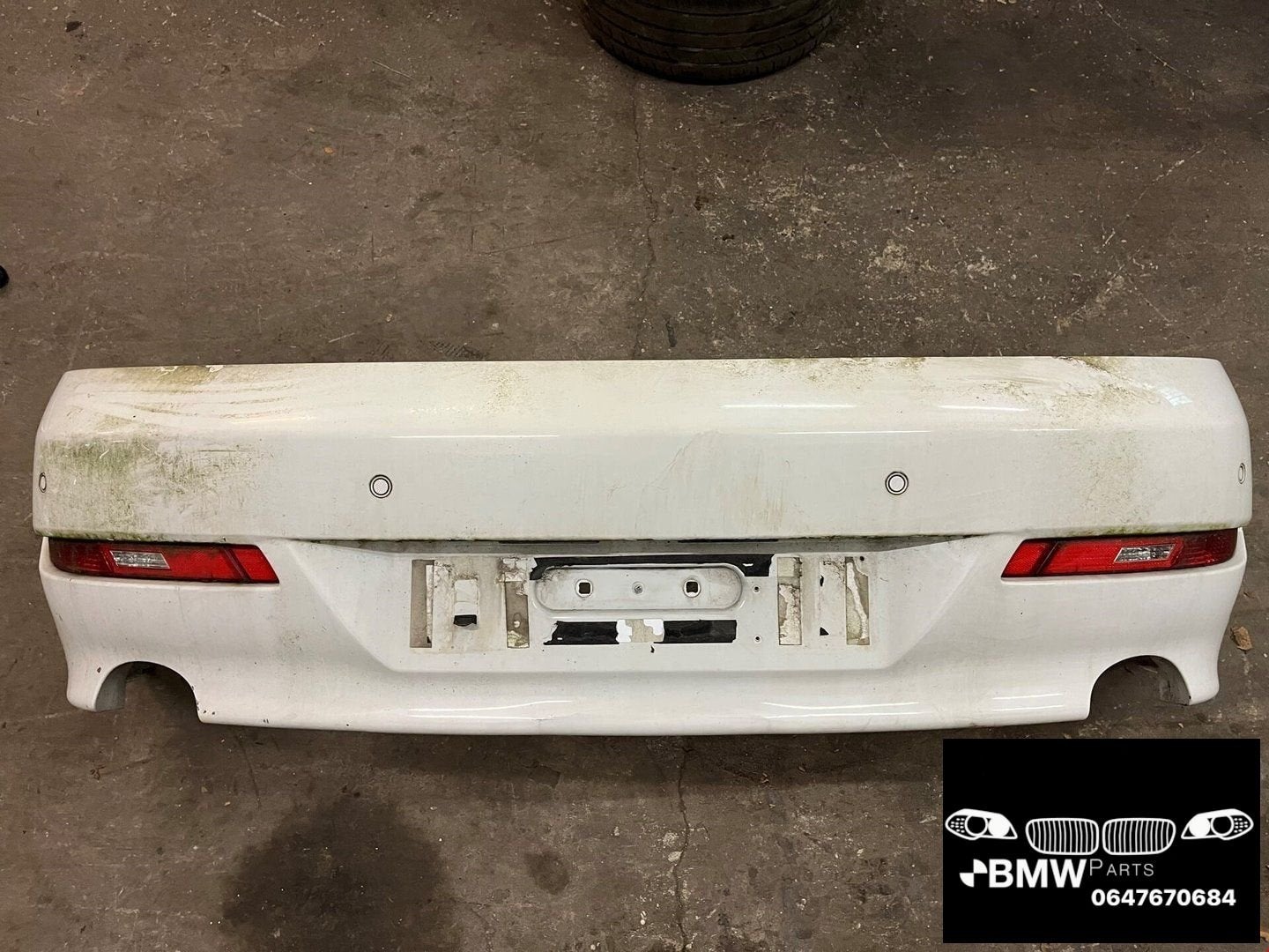 Achterbumper bumper Bmw 6-Serie E63 Facelift PDC, Gebruikt, -, -, Ophalen of Verzenden