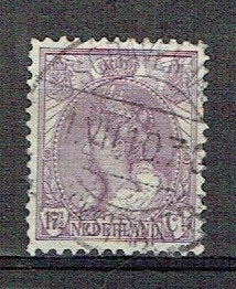 Nederland 1910 nr 66 Koningin Wilhelmina s GRAVENHAGE, Verzenden, Gestempeld, Koningshuis