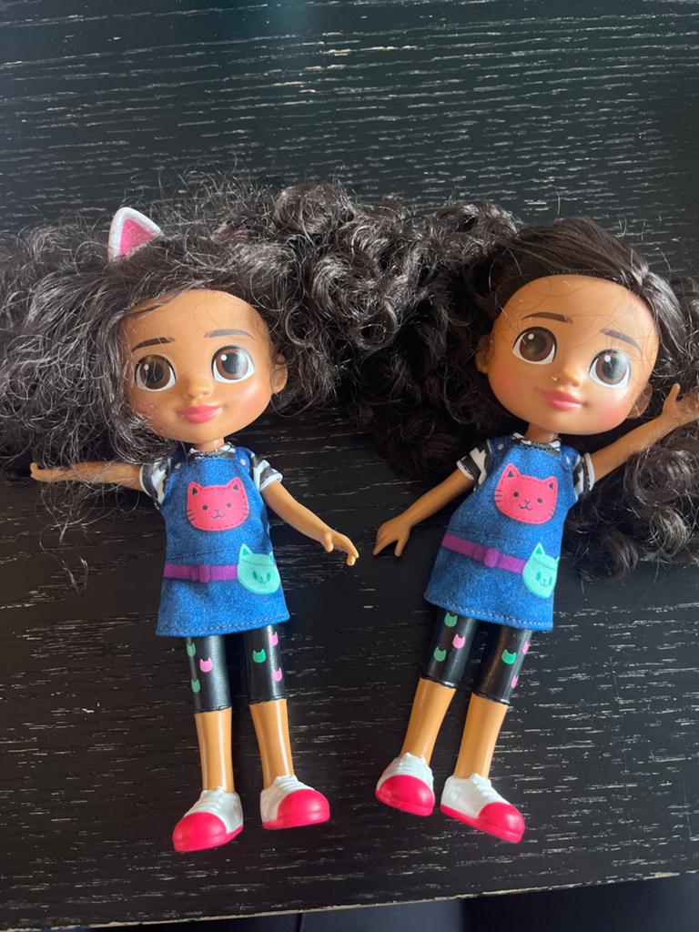 2x Gabby's Poppenhuis Pandy Poppen, Ophalen of Verzenden, Gebruikt, Overige typen