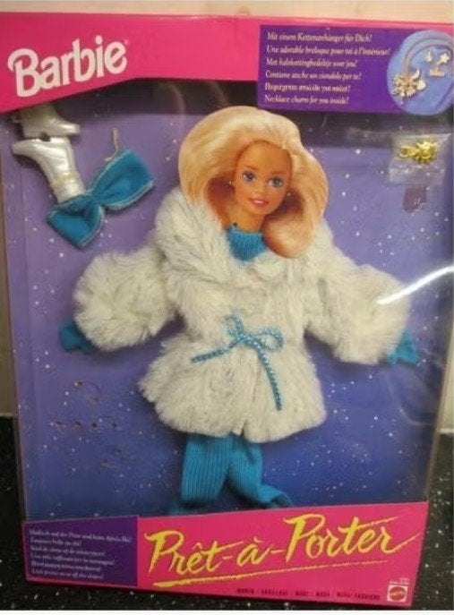 1994 BARBIE PRET-A-PORTER KLEDINGSET NIEUW in verpakking, Verzenden, Nieuw, Kleertjes