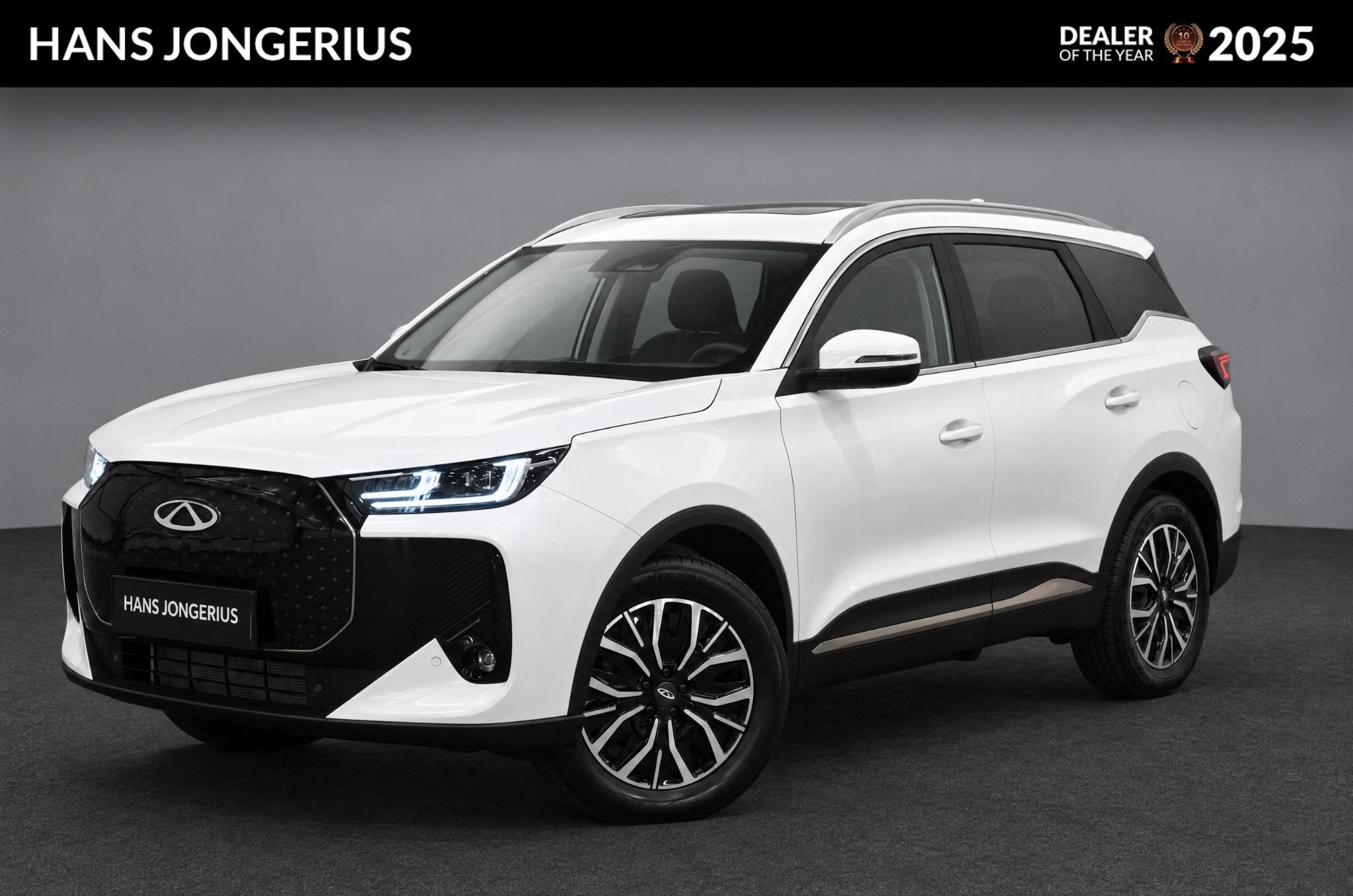 Chery Tiggo 7 CHS PHEV Unique | SCHUIF/KANTELDAK | 360 CAMER, Auto's, Euro 6, Wit, Plug-in hybride, Bedrijf