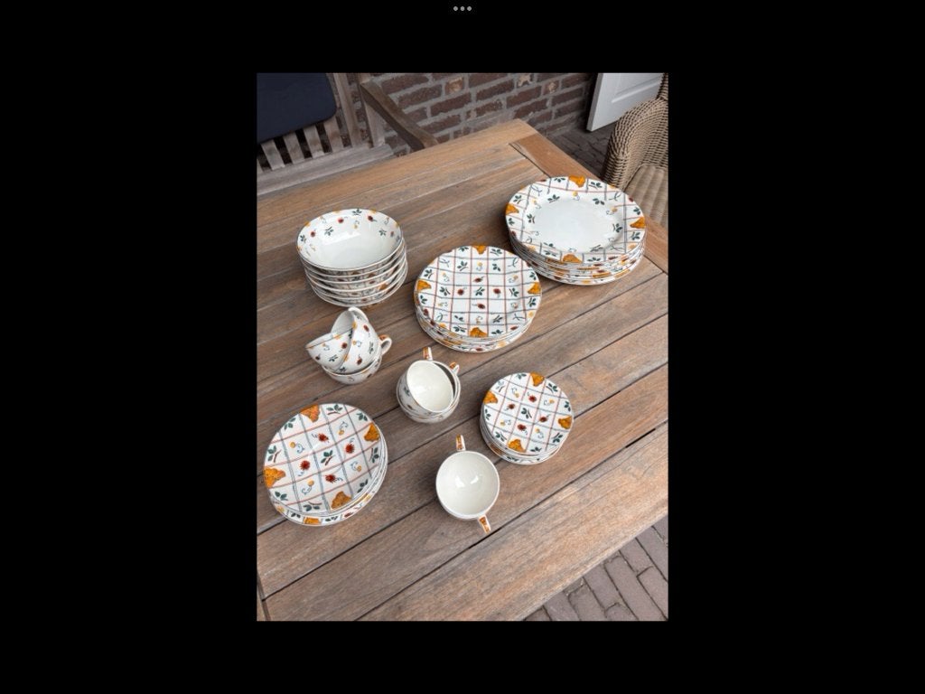 Servies, Ophalen, Gebruikt, Bord(en), Overige stijlen