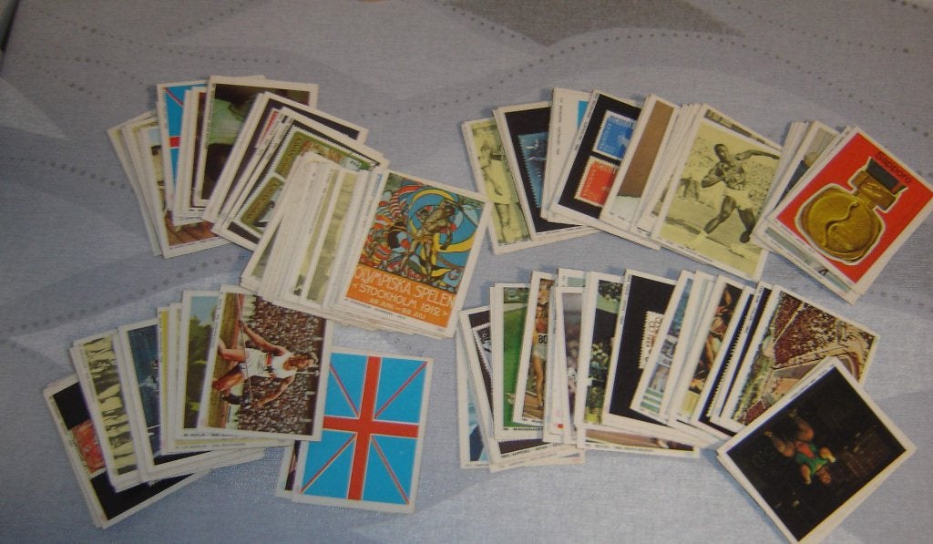 Monty Olympische Spelen Munchen 1972 (Duitse versie) 223st, Hobby en Vrije tijd, Ophalen of Verzenden, Zo goed als nieuw, Meerdere plaatjes