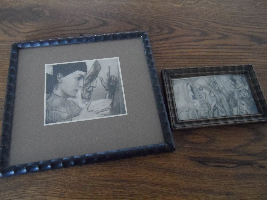 Jan Toorop., Ingelijst, Ophalen of Verzenden