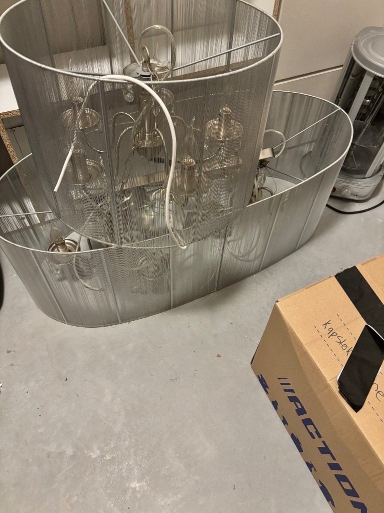 Lampen, Ophalen of Verzenden, Gebruikt, Overige materialen