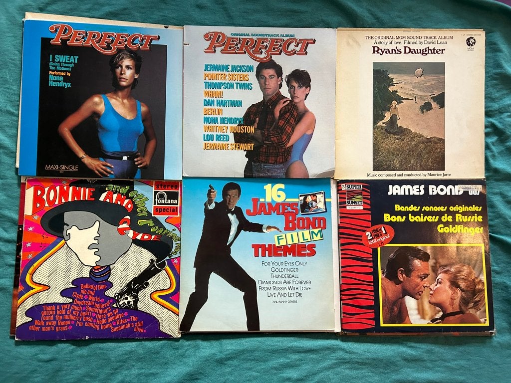 21 LP's Film Soundtracks (ook per stuk te koop), LP, Film en Theater, Gebruikt, Ophalen of Verzenden