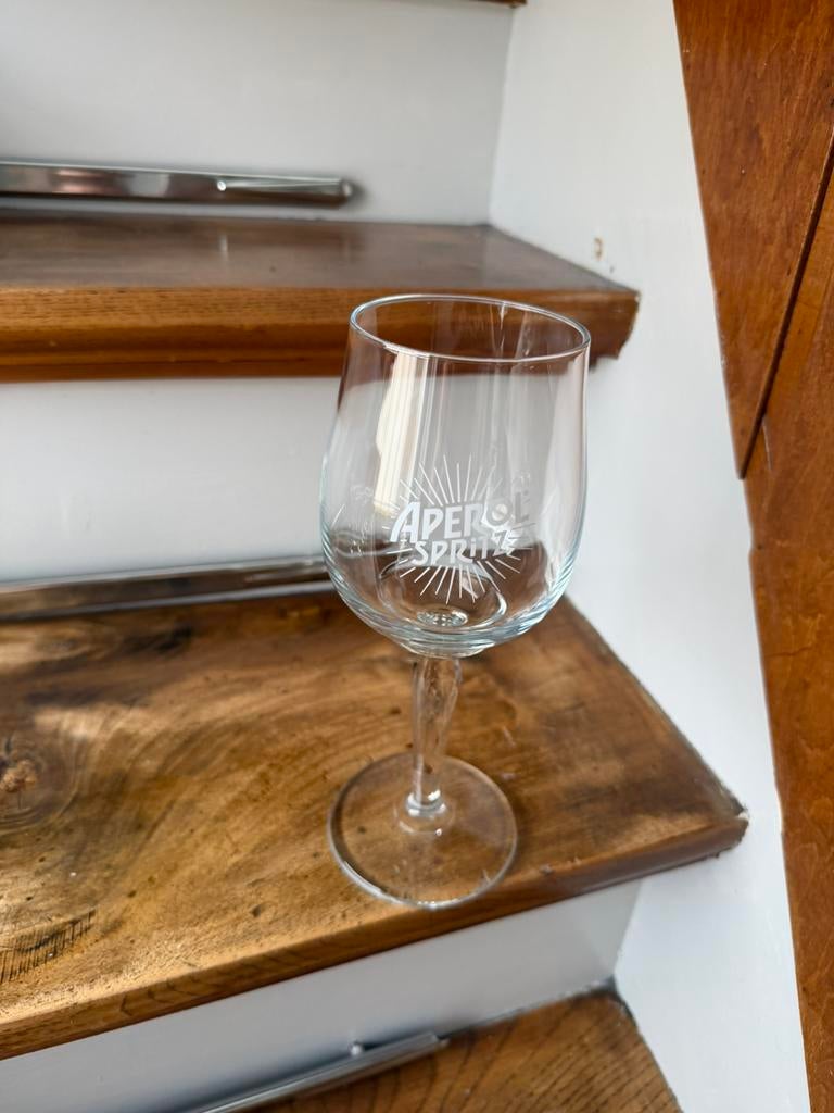 Aperol spritz cocktail glas, Ophalen of Verzenden, Zo goed als nieuw, Overige typen