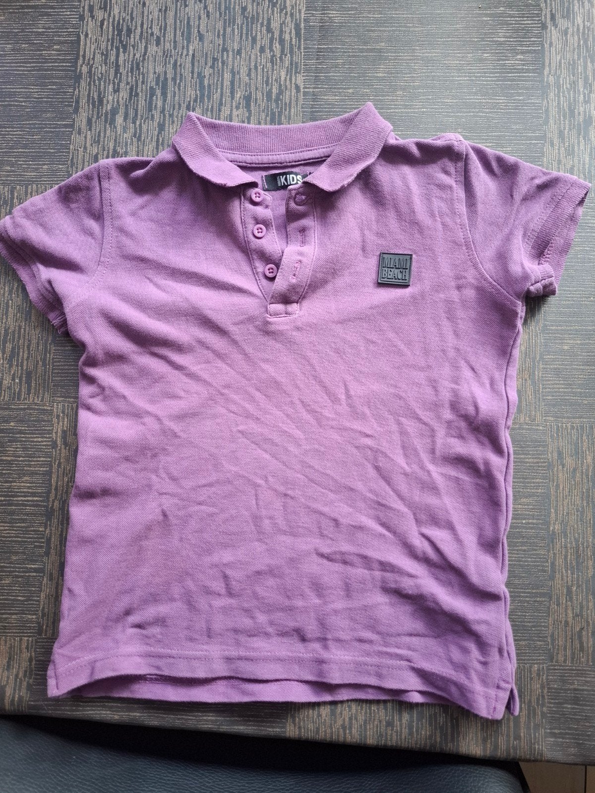 mooi paars polo shirt jongen maat 110-116, Kinderen en Baby's, Kinderkleding | Maat 110, Ophalen, Europe Kids, Zo goed als nieuw