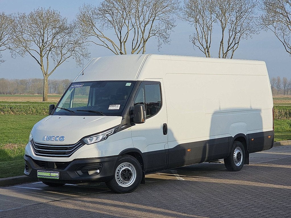 IVECO DAILY 35S16 l4h2 navi camera ac!, Auto's, Automaat, Euro 6, Iveco, Wit