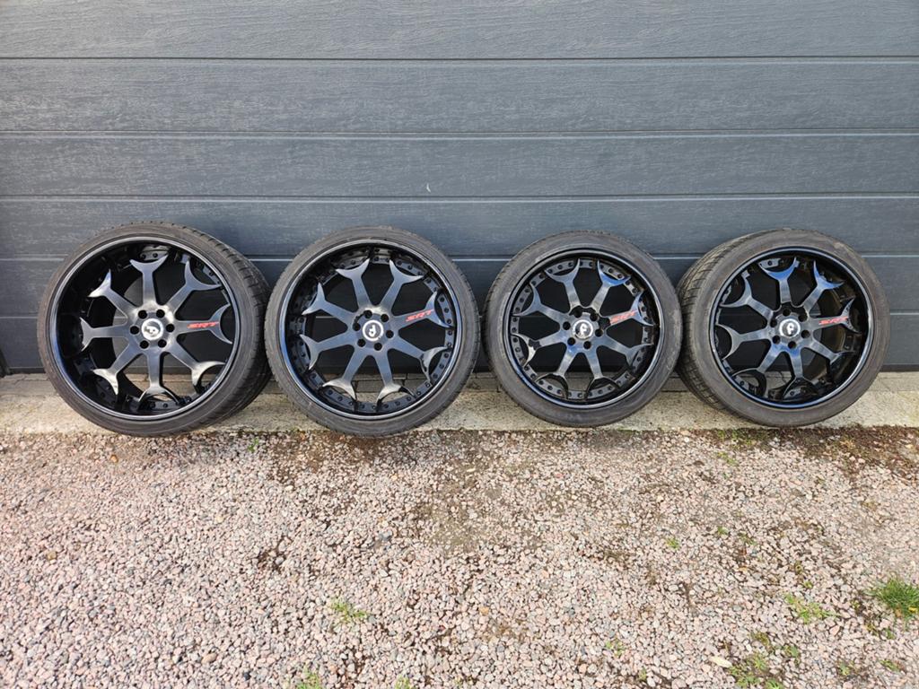 Dodge viper dodge ram velgenset 6x114,3 22 inch en 20 inch, Ophalen of Verzenden, Overige maten, Zomerbanden, Banden en Velgen