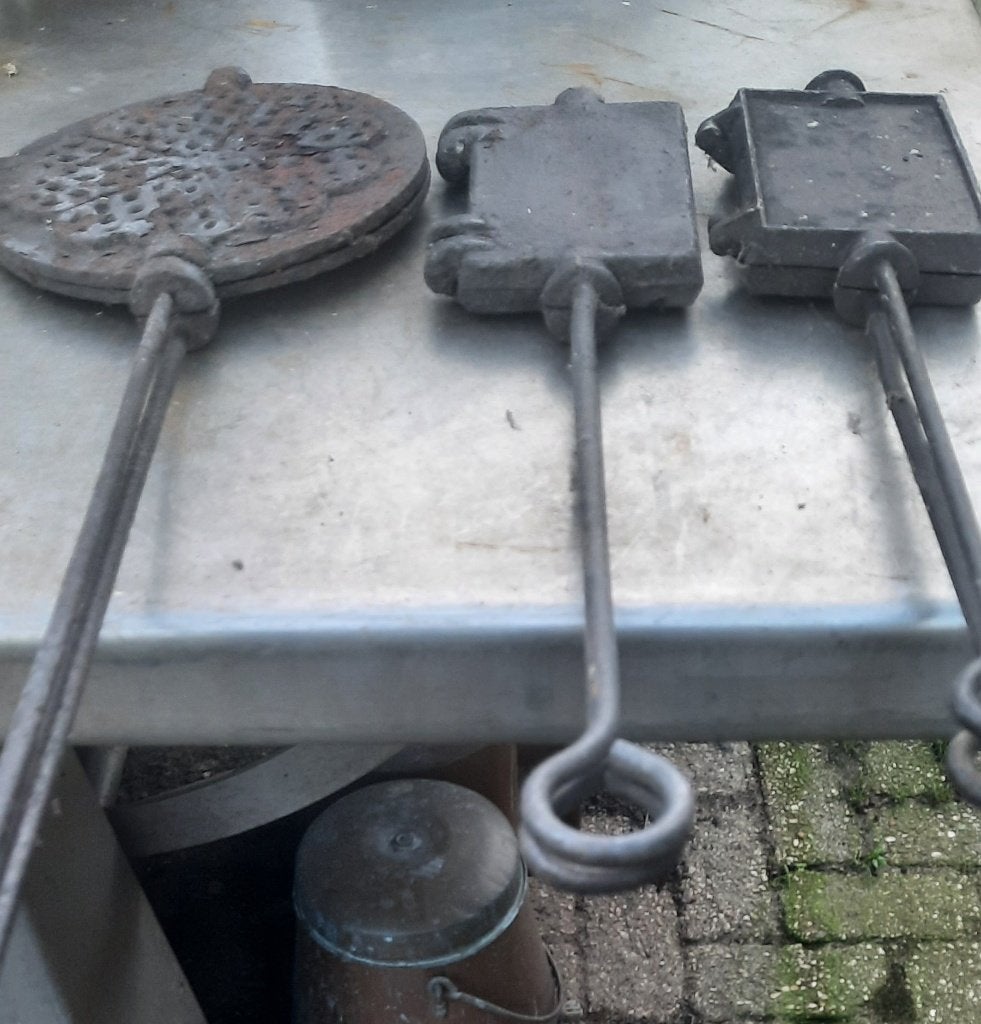 Wafelijzers / 8 stuks, Verzenden