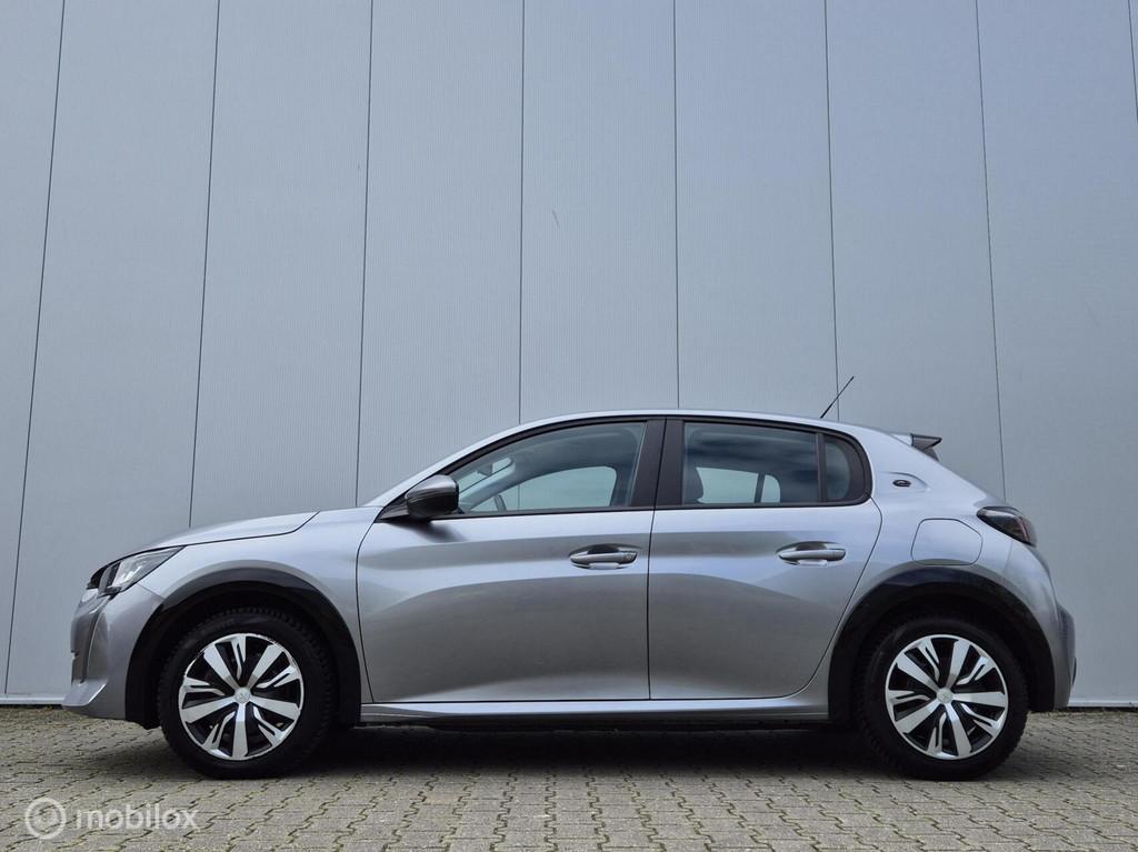 PEUGEOT E-208 EV ACTIVE 50 KWH/FULL LED/PDC/CARPLAY/NAVI/CLI, 136 pk, Gebruikt, Origineel Nederlands, Zilver of Grijs