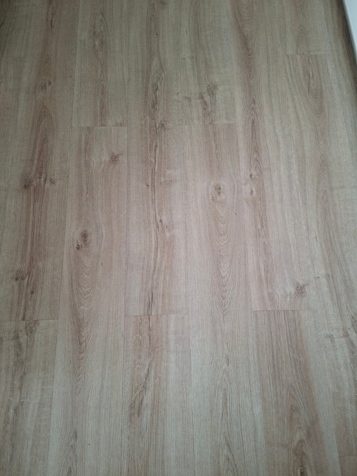 Pvc click vloer - ca. 12m2 - Gebruikt, prima staat, Ophalen, Gebruikt, Beige