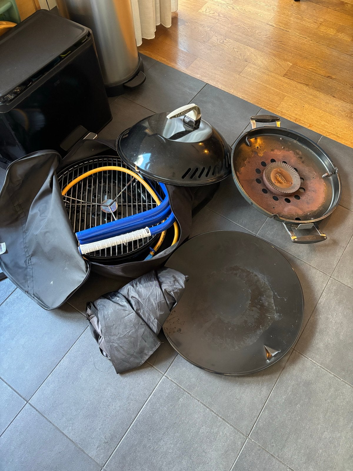 Cadac gasbarbecue met toebehoren, Ophalen, Gebruikt
