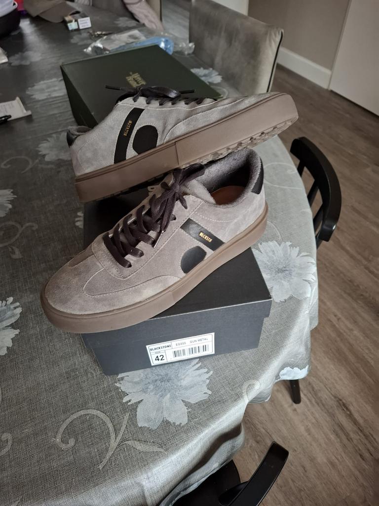 Blackstone Gun Metal, Ophalen, Zo goed als nieuw, Zwart, Boots