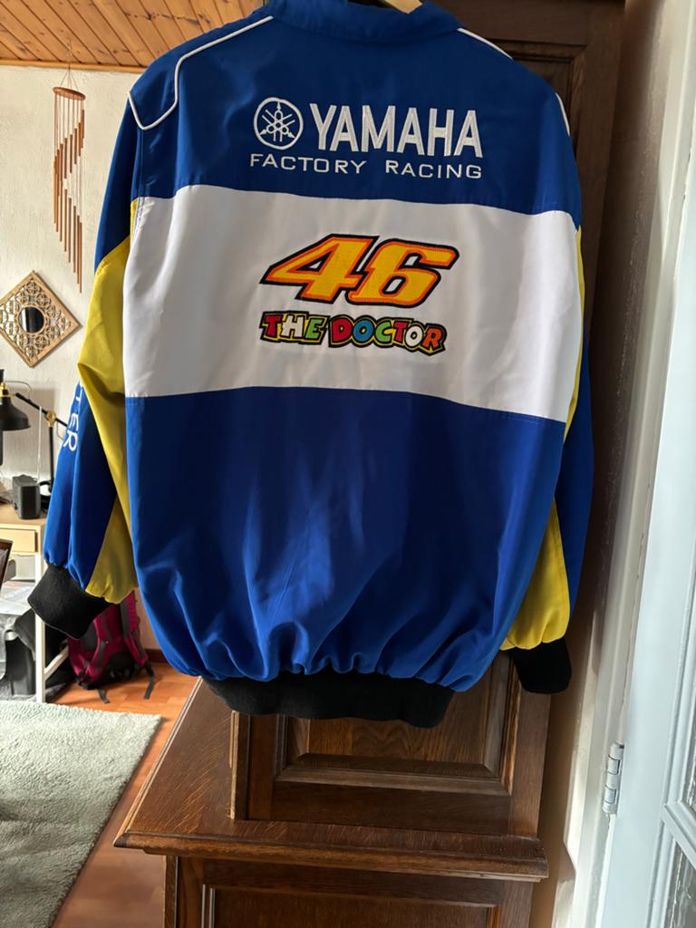 Valentino Rossi Yamaha Factory Racing zomerjas - Maat L, Ophalen of Verzenden, Zo goed als nieuw, Maat 52/54 (L)
