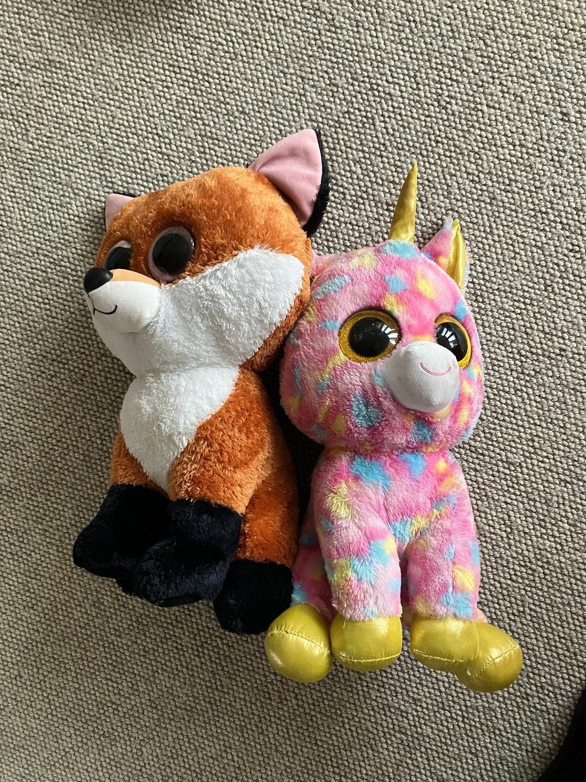 Grote Beanie Boo- 42 cm, Kinderen en Baby's, Speelgoed | Knuffels en Pluche, Ophalen of Verzenden, Zo goed als nieuw, Overige typen