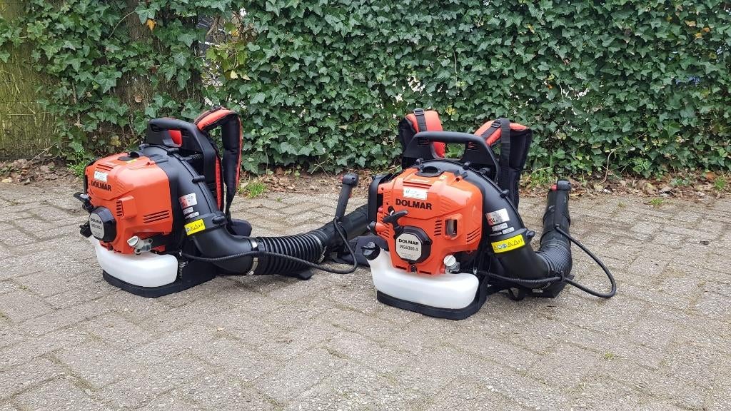 ✅ 1 jaar oud Dolmar mg 5300.4 benzine bladblazer, Ophalen, Benzine, Ruggedragen, Zo goed als nieuw