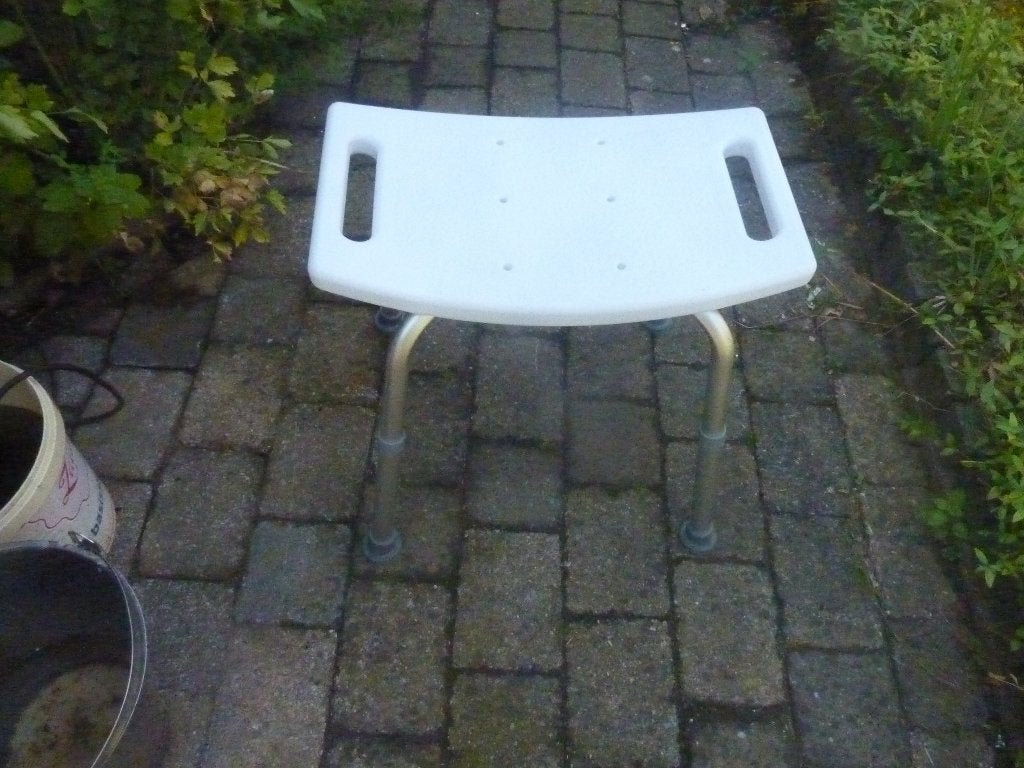 nieuwe verstelbare in hoogte extra brede douchekruk, Ophalen, Nieuw