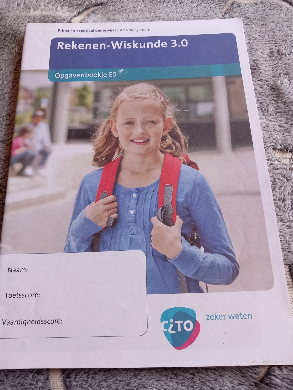 Groep 5 citotoets Cito Rekenen-Wiskunde 3.0 Opgavenboekje E5, Ophalen of Verzenden, Zo goed als nieuw