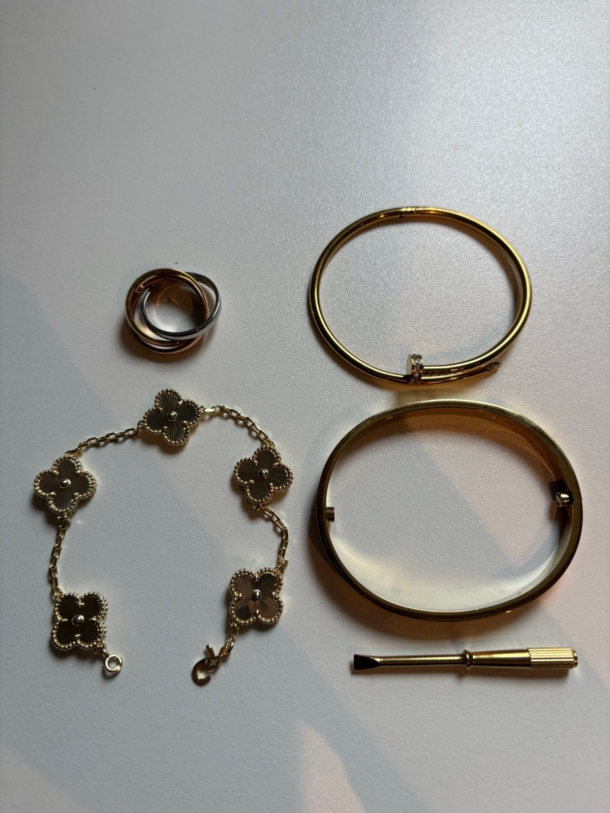 Cartier & Van Cleef sieraden – nieuw – goud, Sieraden, Tassen en Uiterlijk, Piercings, Verzenden, Zo goed als nieuw, Goud