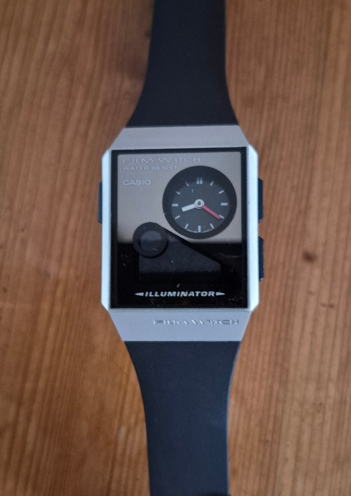 Vintage Casio Film Watch, Sieraden, Tassen en Uiterlijk, Horloges | Heren, Ophalen of Verzenden, Overige materialen, Kunststof
