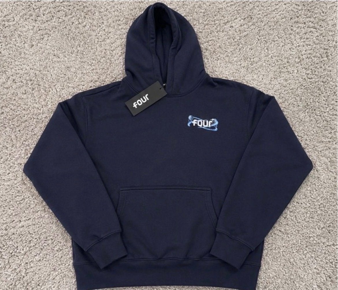 Four hoodie - Nieuw met kaartjes, Kleding | Heren, Ophalen of Verzenden, Nieuw, Maat 46 (S) of kleiner, Zwart
