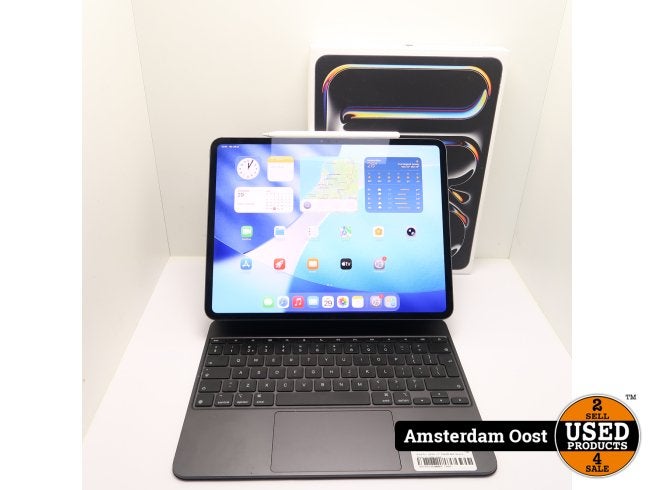 iPad Pro (2024) 13'' 256GB Wifi Space Gray | In Nette Staat