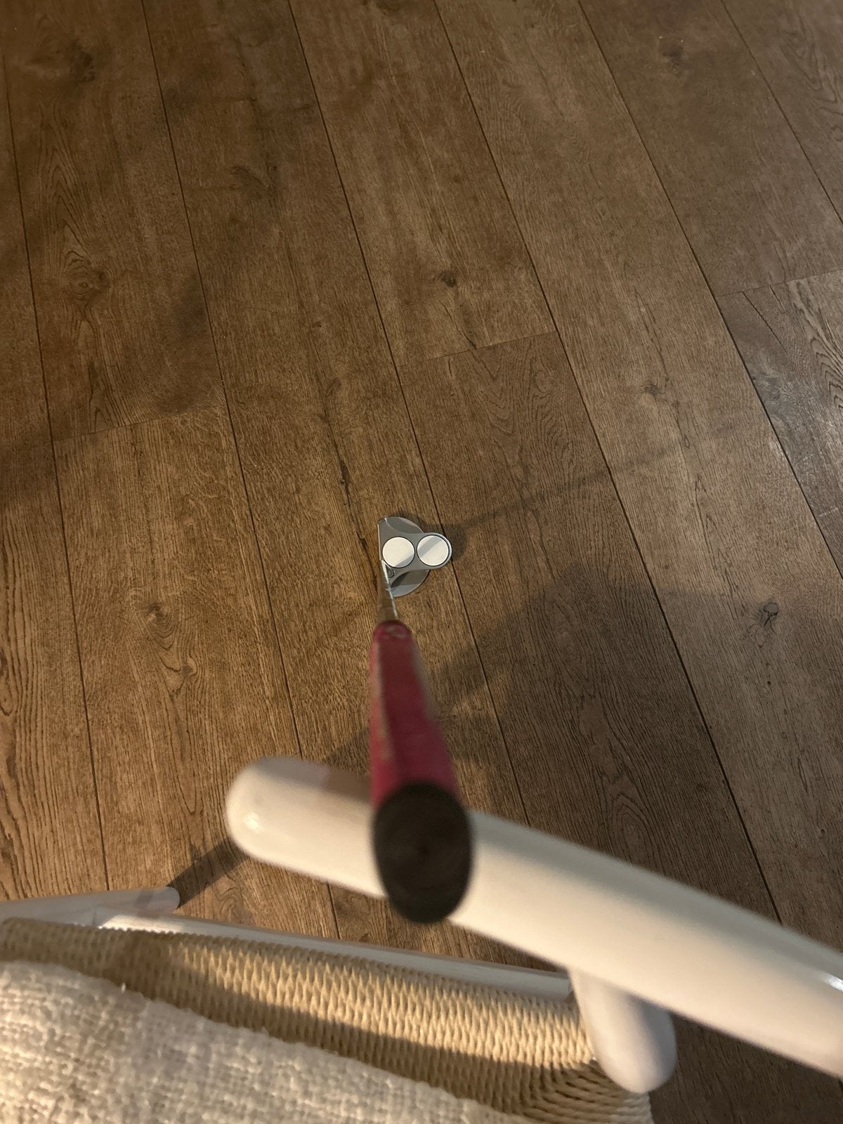 Odyssey Divine 2-Ball Putter, Sport en Fitness, Golf, Ophalen, Zo goed als nieuw, Club, Overige merken