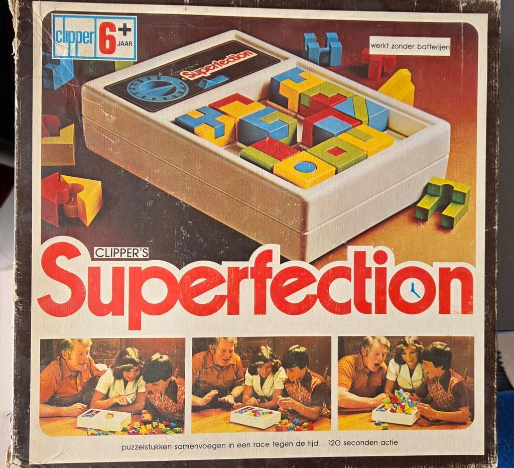 Clipper Superfection Puzzelspel - Race tegen de tijd, Hobby en Vrije tijd, Denksport en Puzzels, Ophalen of Verzenden