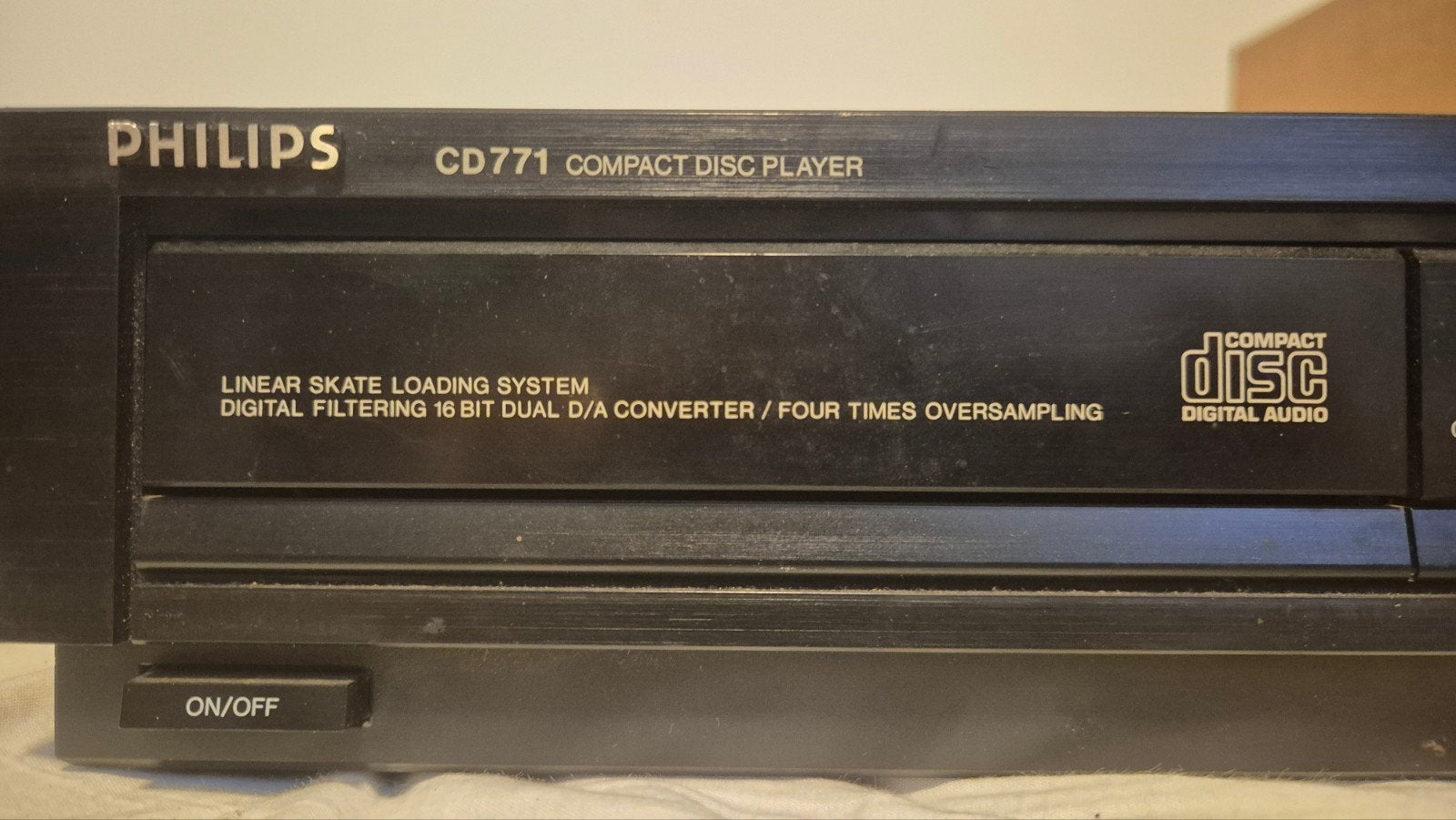 Philips CD771 Compact Disc Speler - Vintage Audio, Ophalen, Gebruikt, Philips