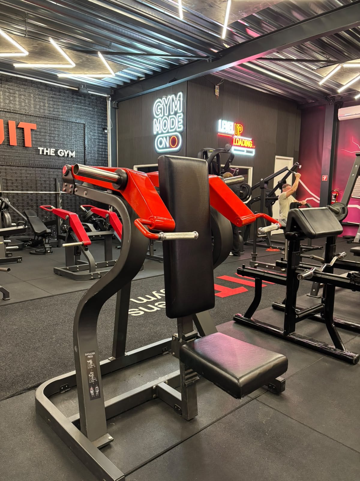 Shoulder press plate loaded, Ophalen, Overige typen