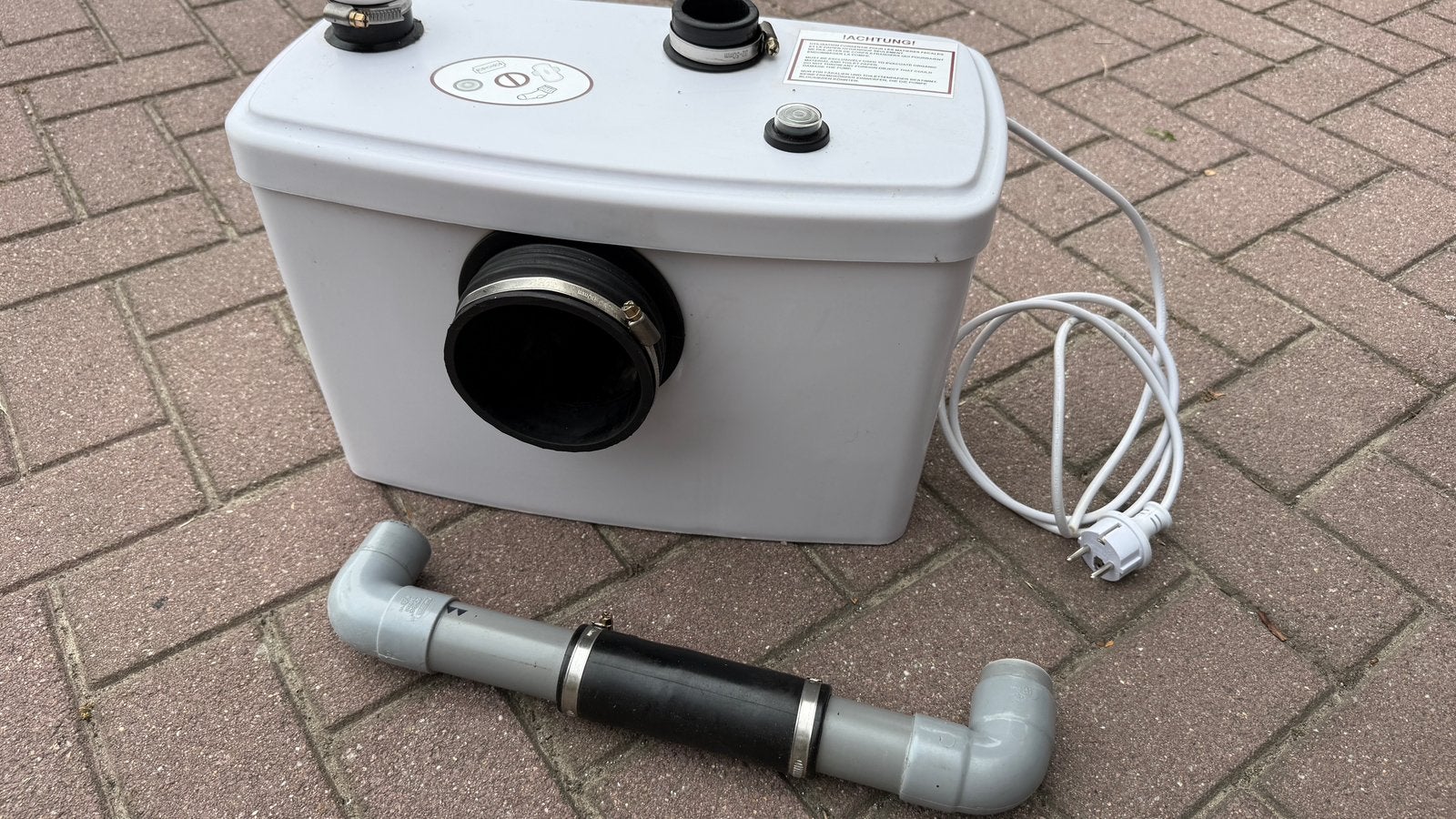 Sanibroyeur, Ophalen, Zo goed als nieuw