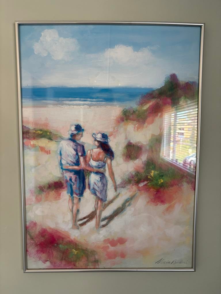Poster nieuw strand - zee, Ophalen, Rechthoekig Staand, Nieuw, A1 t/m A3