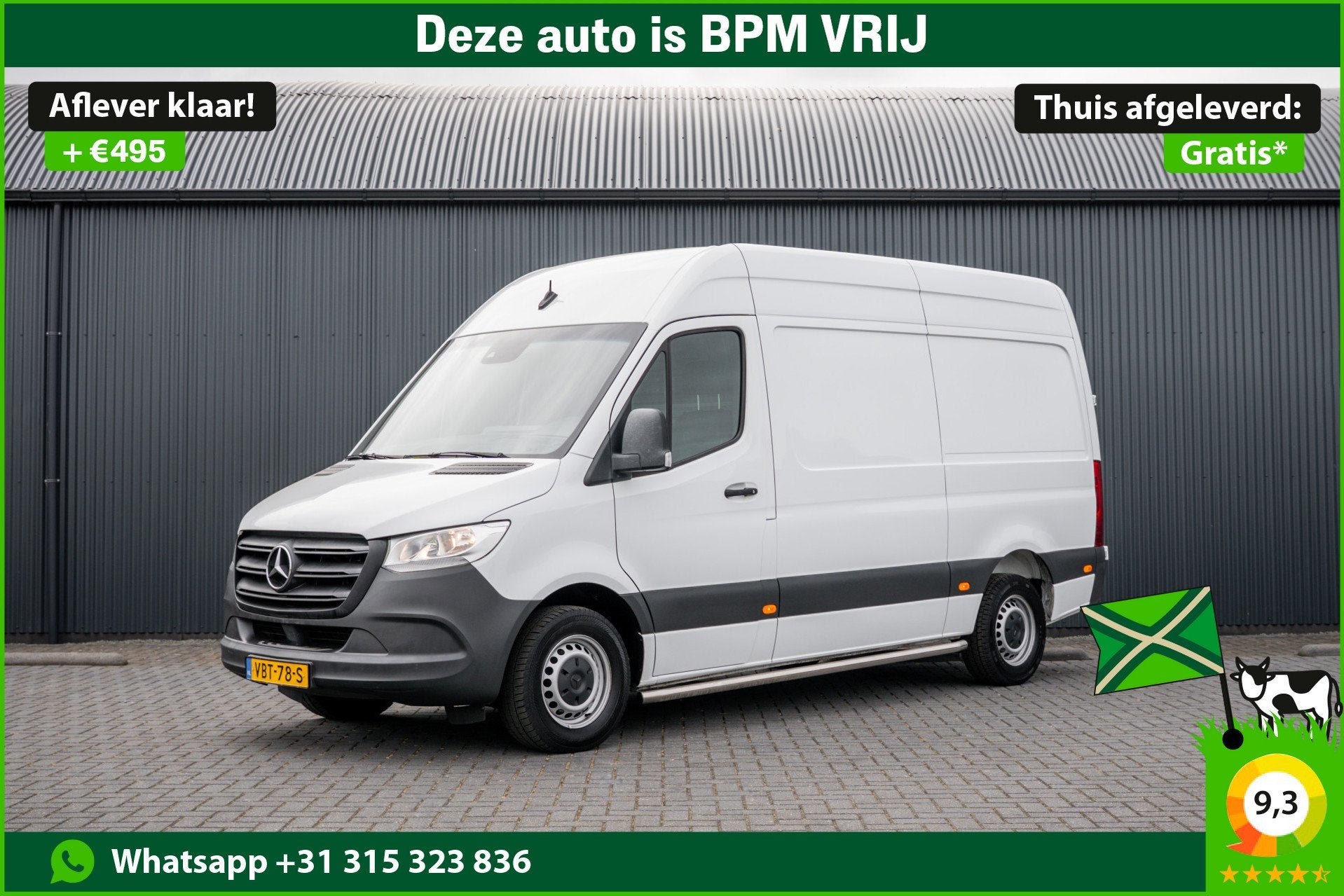 Mercedes-Benz Sprinter 311 CDI RWD L2H2 | | Volledig Ingeric, 13 km/l, Gebruikt, 4 cilinders, 2102 kg