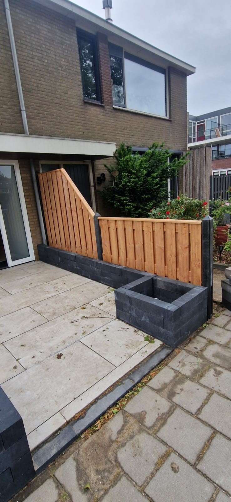 lage schuttingen, Ophalen of Verzenden, Hout, Minder dan 3 meter, 1 tot 2 meter